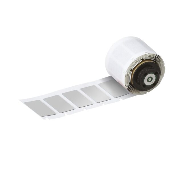 Skilt til  maskin, EPREP F/BMP71 SØLV 27X18MM R/150/M710