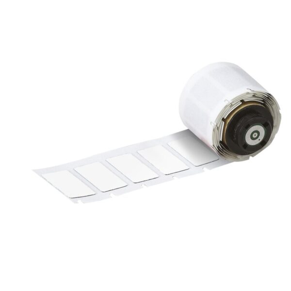 Skilt til  maskin, EPREP F/BMP71 HVIT 27X18MM R/150/M710