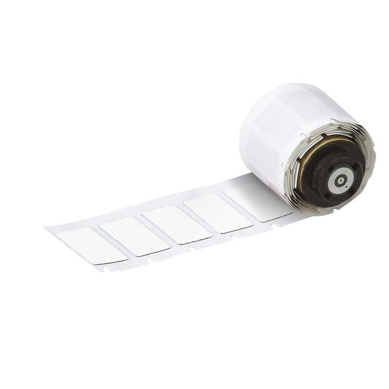 Skilt til  maskin, EPREP F/BMP71 HVIT 27X18MM R/150/M710 - Bilde 1