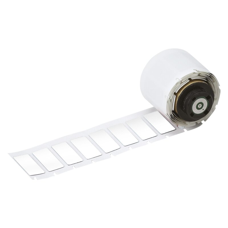 Skilt til  maskin, EPREP F/BMP71 HVIT 18X35MM R/100/M710 - Bilde 1