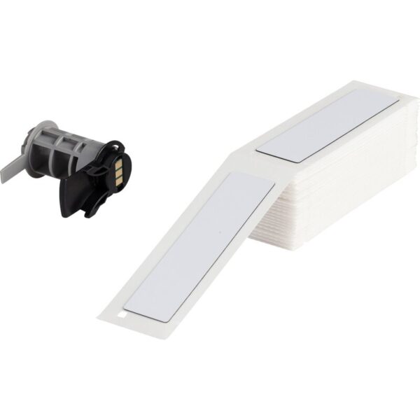 Skilt til  maskin, EPREP 100X25 HVIT R/100/M710
