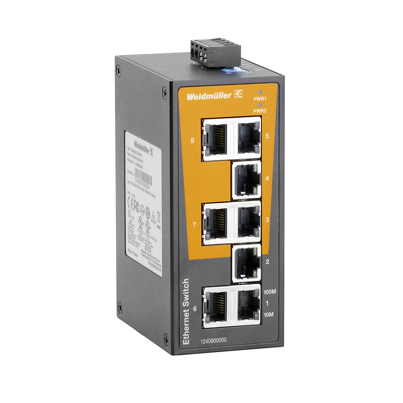 Nettverk OT, Switch, IE-SW-BL08T-8TX - Bilde 1