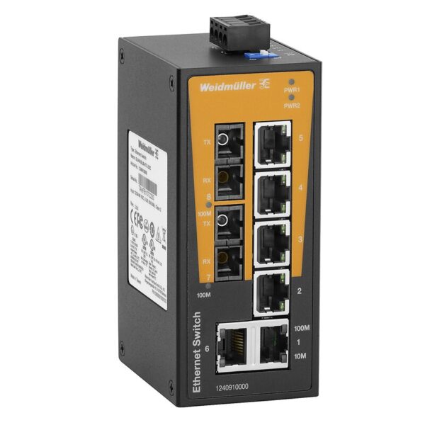 Nettverk OT, Switch, IE-SW-BL08-6TX-2SC
