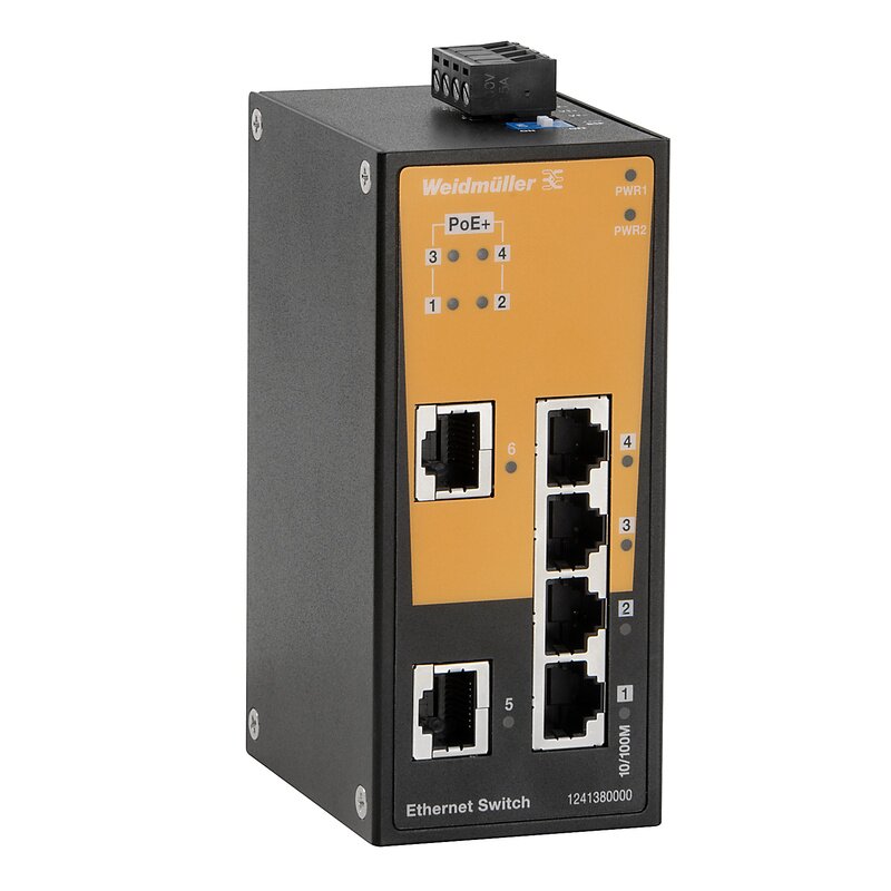 Nettverk OT, Switch, IE-SW-BL06-2TX-4POE - Bilde 1