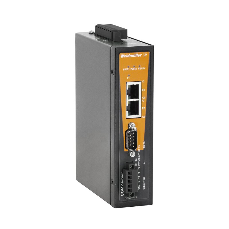Mediakonverter, Serial / Ethernet converter, IE-CS-2TX-1RS232/485 - Bilde 1