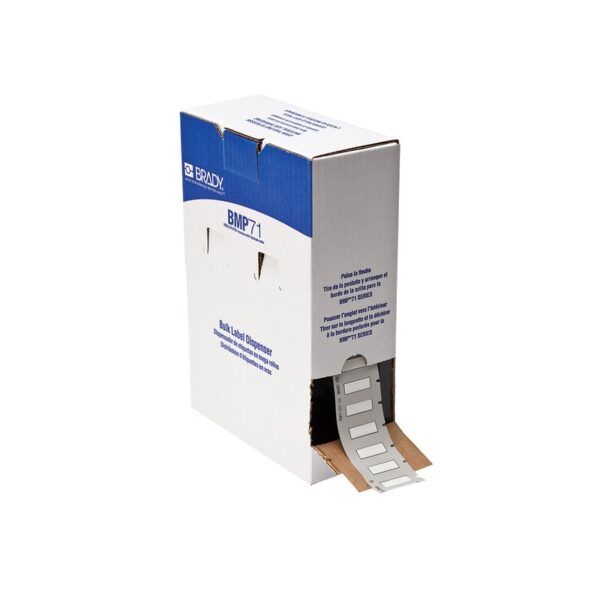 Ledningsmerker til maskin, KRYMP 25,78X8,51 F/BMP-71 HVIT R/1000/M710