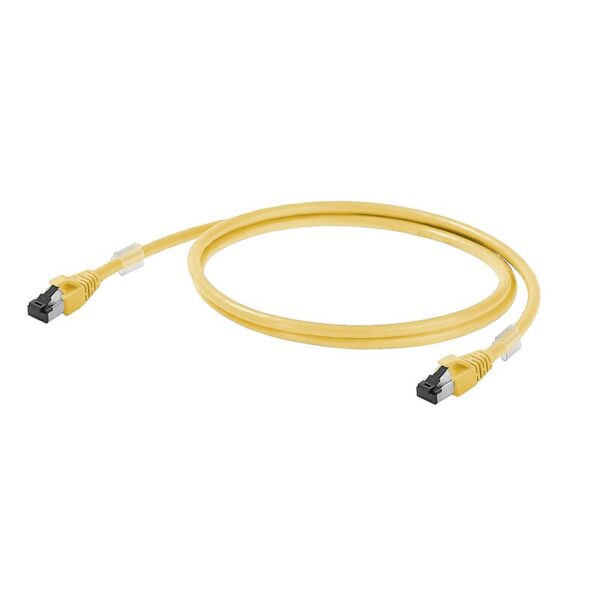 Nettverk OT, Kabel, PATCH KABEL, CAT.6A, GUL, 2M
