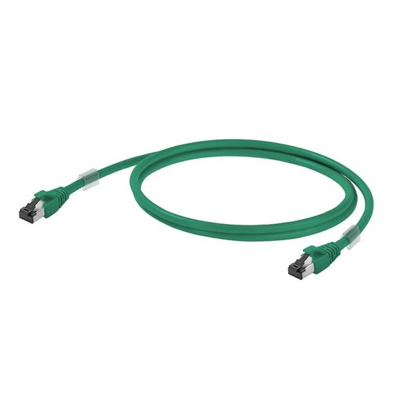 Nettverk OT, Kabel, PATCH KABEL, CAT.6A, GRØNN, 1M