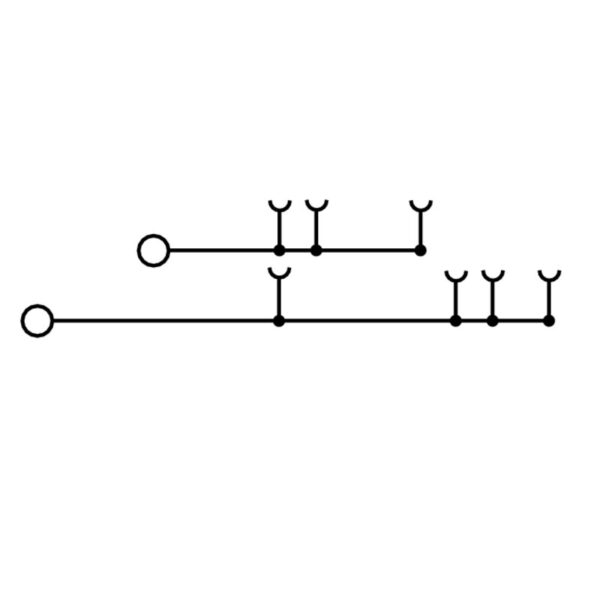 Rekkeklemme, WDT 2.5/2 PLUGGBAR