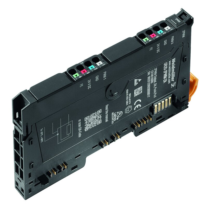 IO-Modul, UR20-2PWM-PN-2A, 2 DIGITALE UTGANGER, PWM H-BRO, 2A - Bilde 1