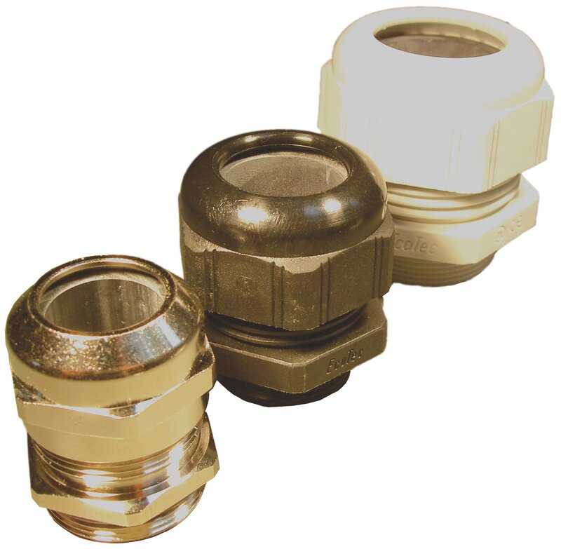 Nippel, LCP13G PG13,5 GRÅ IP68 Ø6-12MM - Bilde 1