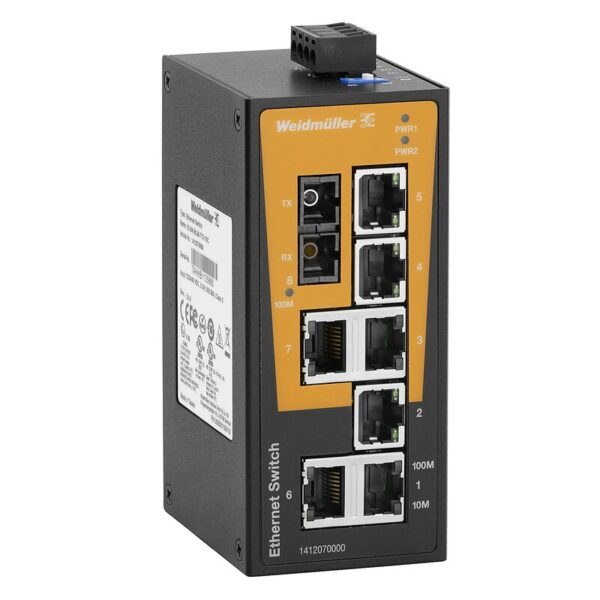 Nettverk OT, Switch, IE-SW-BL08T-7TX-1SC