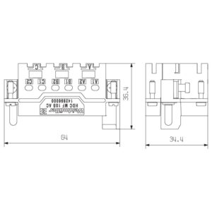 Kontakter, HDC MF 10B AC - Bilde 4
