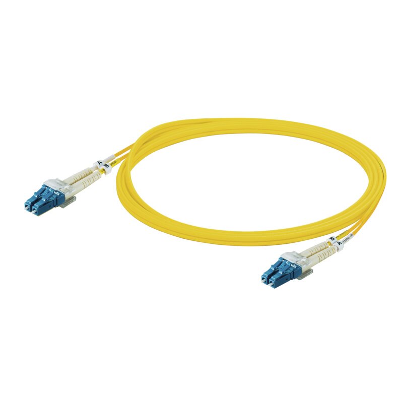 Fiber, Fiber kabler, FIBER PATCH, LC-DUPLEX, 9 µM, 2M - Bilde 1