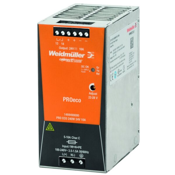 Strømforsyning AC/DC, PRO ECO 240W 48V 5A