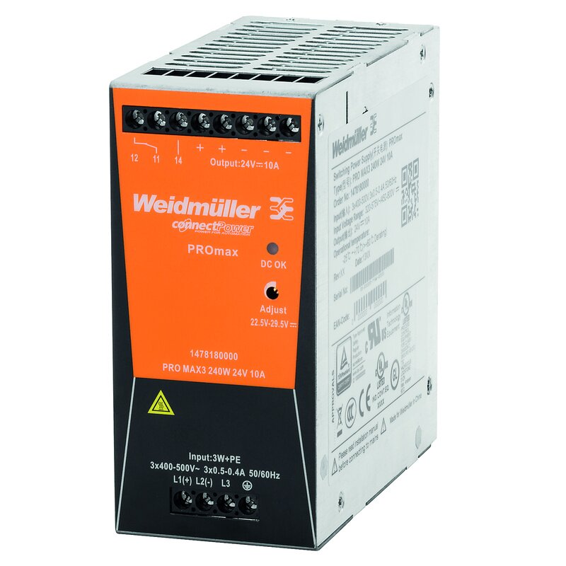 Strømforsyning AC/DC, PRO MAX3 240W 24V 10A - Bilde 1