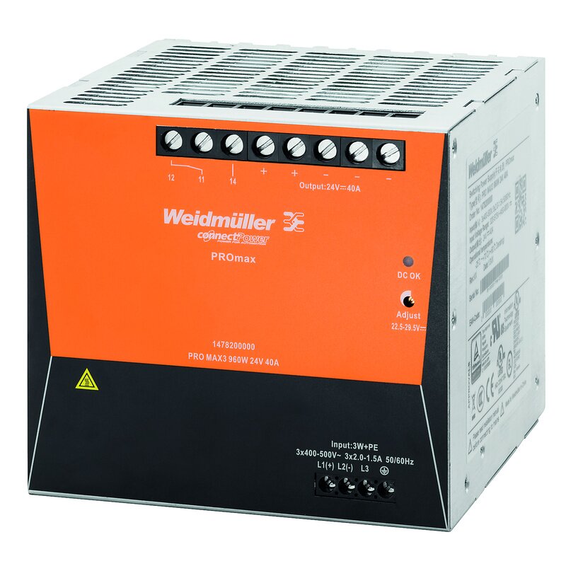 Strømforsyning AC/DC, PRO MAX3 960W 24V 40A - Bilde 1