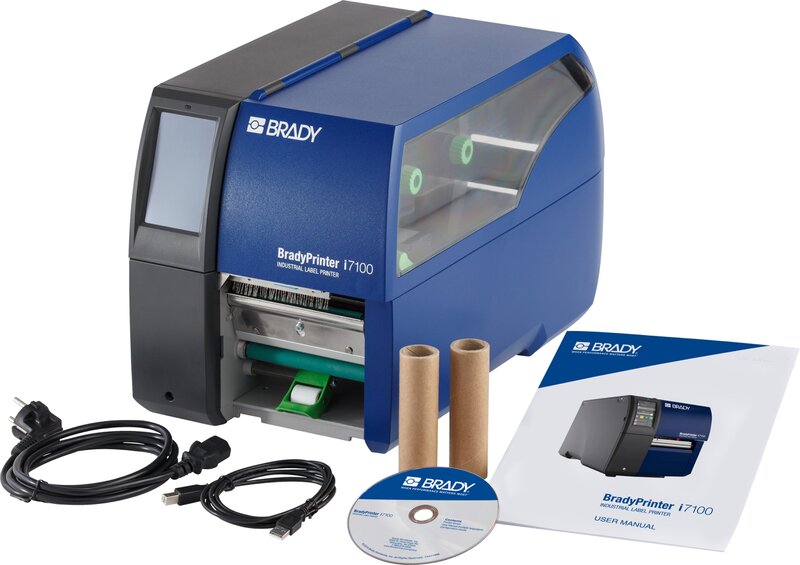 Merkemaskin Stasjonær, BRADY PRINTER I7100 300 DPI - Bilde 1