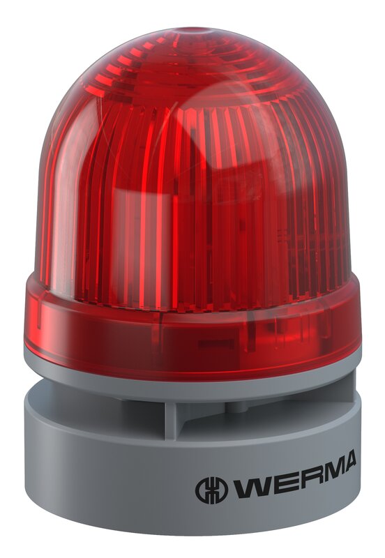 Lys, Signallys Mini TwinFLASH Combi  24VAC/DC RØD
