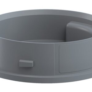 Signalisering (lys og lyd), Tilbehør til signalisering (lys og lyd), Mini Adapter Base montering GRÅ - Bilde 2