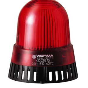 Lyd, LED MULTI-TONE SIRENE BM 8 TONE 24VAC/DC RØD - Bilde 2
