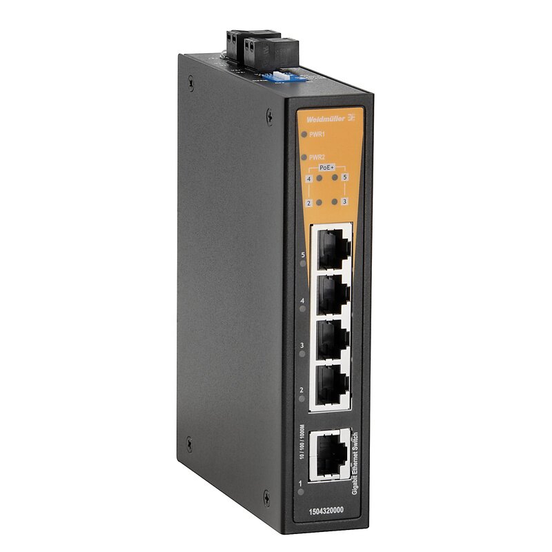 Switch 4xPoE+1Eth, IE-SW-BL05-1GT-4GTPOE - Bilde 1