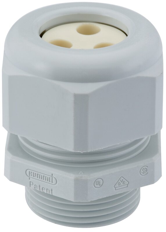 Nippel, HSK-K-MULTI GRÅ M20X1,5 1597200350