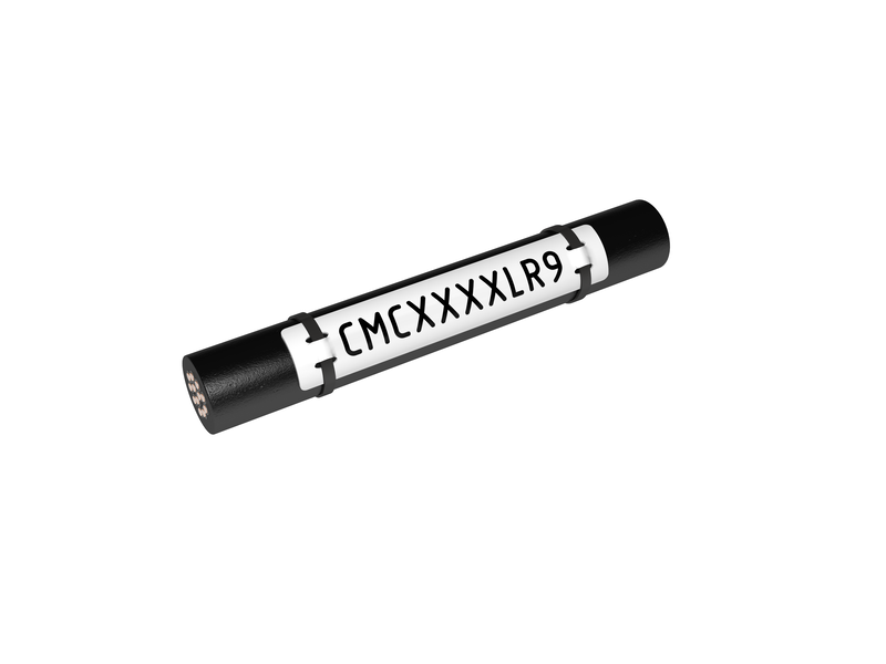 Kabelmerker, CMC CABLE MARKING, WHITE, 60X10, 1000 ST - Bilde 1