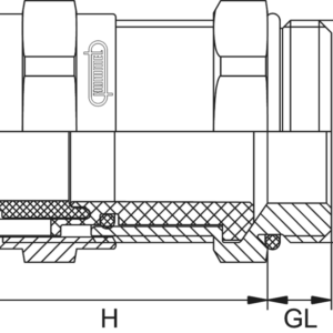 Nippel, HSK-M-EMC-D M12X1,5 LANG 1631120030 - Bilde 2