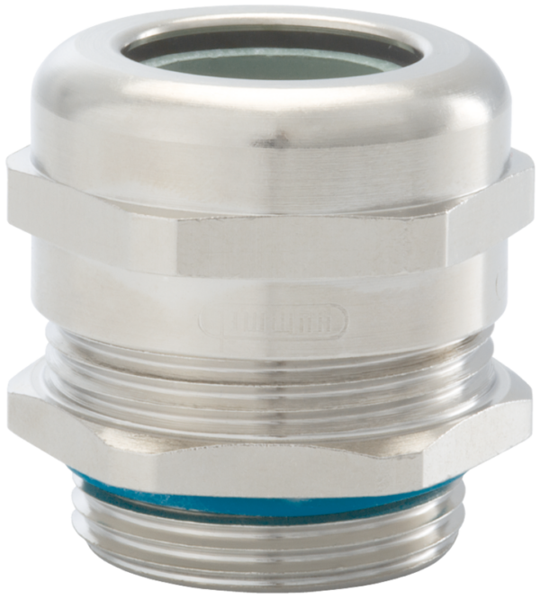 Nippel, HSK-M-PVDF-EMC M20 X 1,5 FOR KABEL 10-14 MM AUS MS VERN. / M