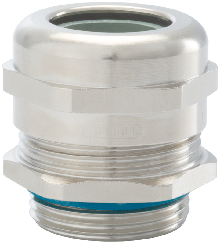 Nippel, HSK-M-PVDF-EMC M20 X 1,5 FOR KABEL 10-14 MM AUS MS VERN. / M - Bilde 1