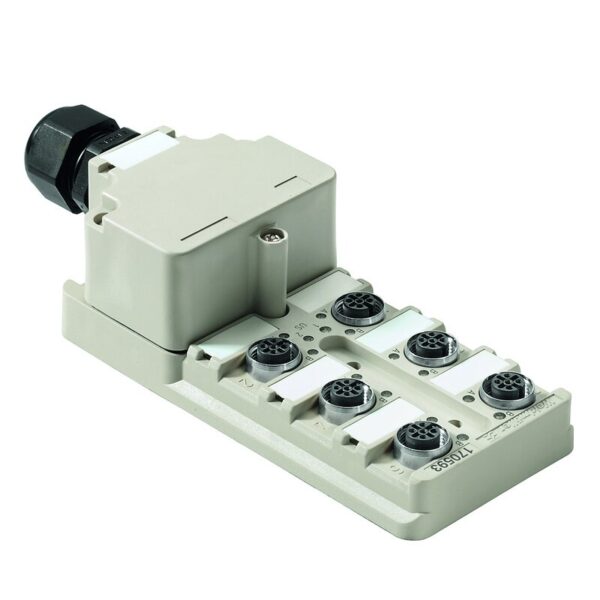 Remote IO-Modul, SAI-6-M 4P M12