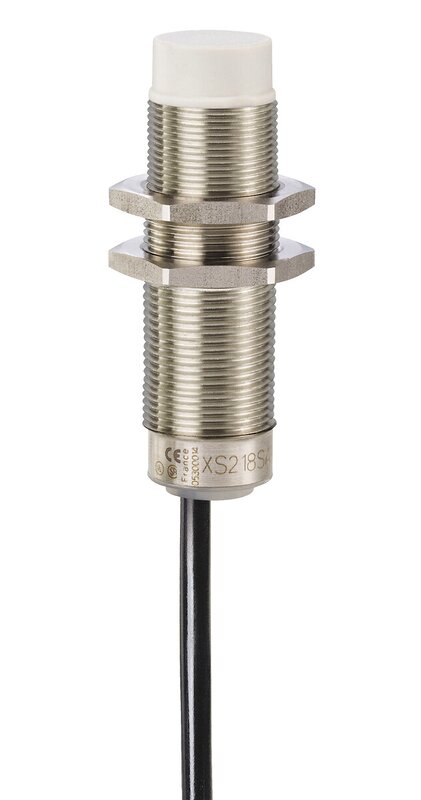 INDUKTIV SENSOR SYLINDRISK M18 12 24V DC PNP NO 3 LEDNINGER IKKE-FLUSH 5M