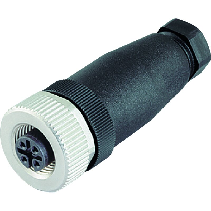 Nettverk OT, SensorKabel og plugger, M12, Hunn, 5pol,  SAIBGZ-P-5A-4/6-M12 - Bilde 1