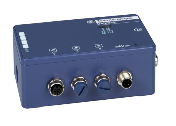 RFID ETHERNET TCP IP, For 3 Antenner, STRØM 24V