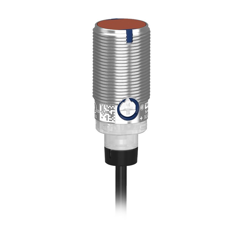 FOTOELEKTRISK SENSOR SYLINDRISK METALL GJENNOMSTRÅLEMOTTAKER SN15M NPN NO NC KABEL 2M 24V - Bilde 1