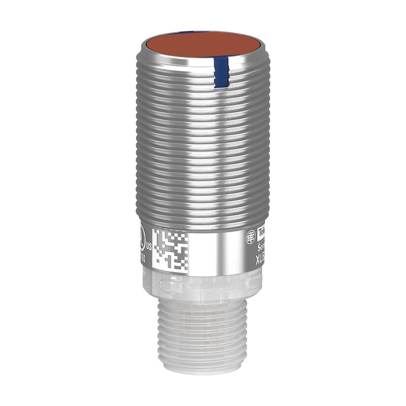 FOTOELEKTRISK SENSOR SYLINDRISK METALL GJENNOMSTRÅLESENDER SN15M KONTAKT M12 24V - Bilde 1