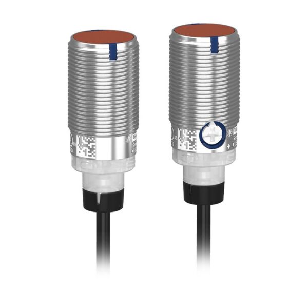 FOTOELEKTRISK SENSOR SYLINDRISK METALL-GJENNOMSTRÅLESYSTEM SN15M NPN NO NC-KABEL 2M 24V