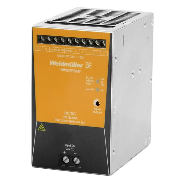Strømforsyning AC/DC, PRO DCDC 480W 24V 20A