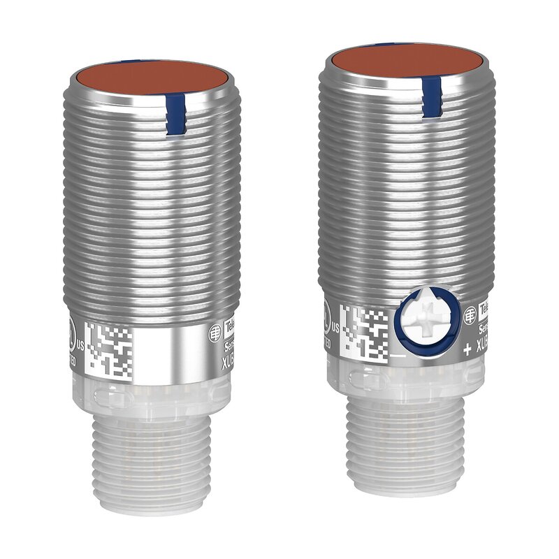 FOTOELEKTRISK SENSOR SYLINDRISK IOLINK METAL THRU BEAM SYSTEM SN15M PNP/NPN NO/NC-KONTAKT M12 24V - Bilde 1
