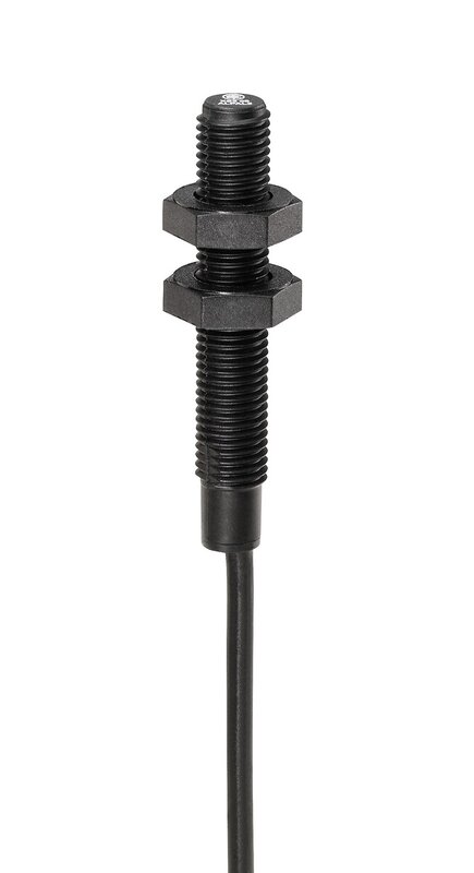 INDUKTIV SENSOR SYLINDRISK M8 12 24V DC PNP 3 LEDERE IKKE-FLUSH M12