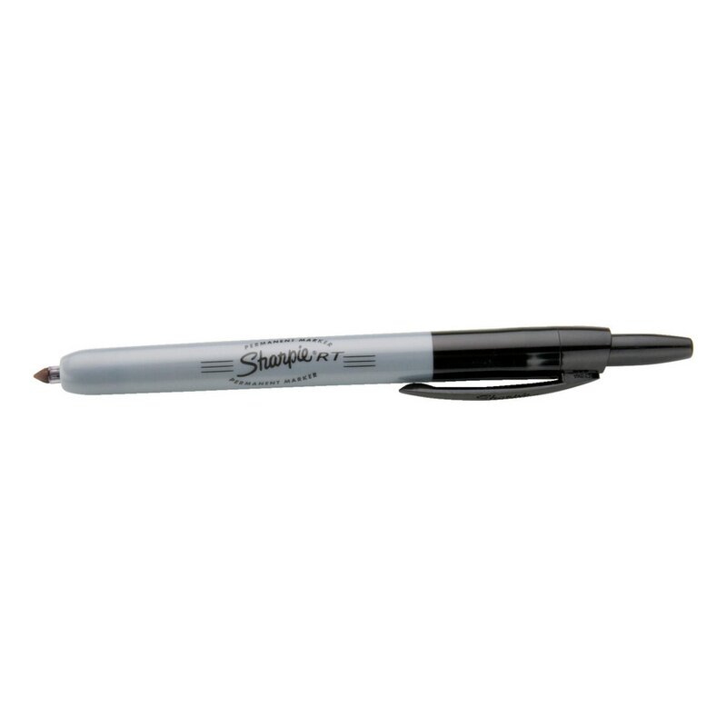 Merkemaskin Portable, MERKEPENN SORT SHARPIE RT - Bilde 1