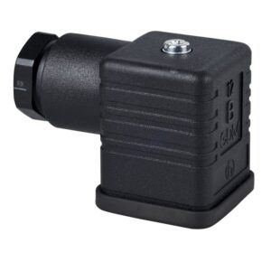 Hunn, DIN 43650 A, 4-pins, albuekontakt, kabelgjertel PG11 - Bilde 3