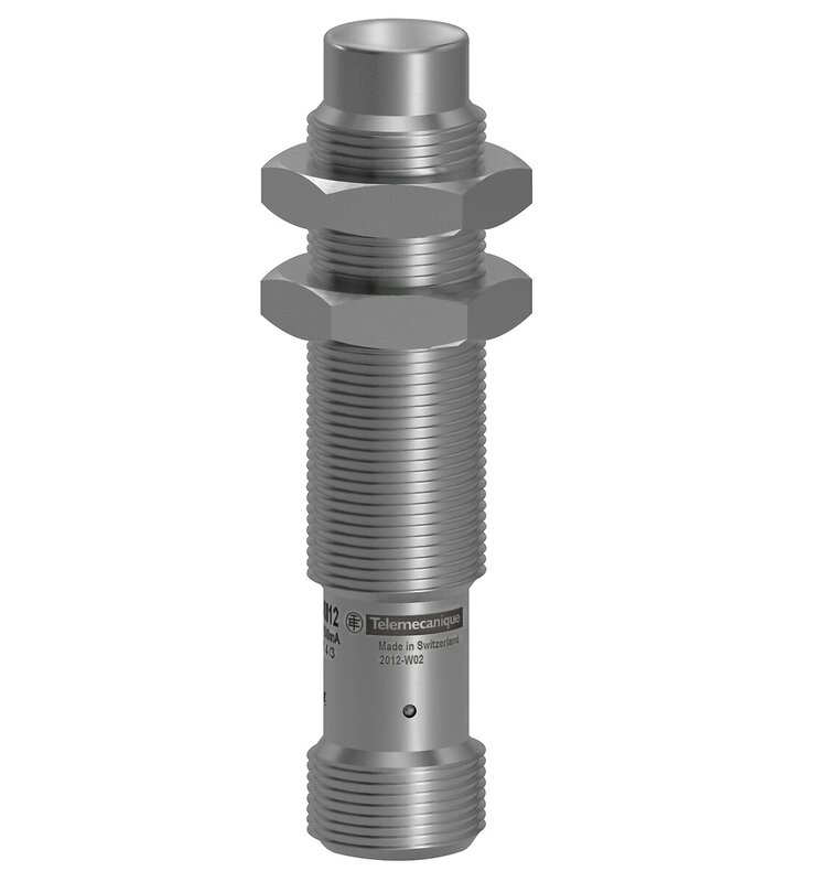 INDUKSJONSSENSORCYL FULLSS316L DIA12 1224VDC PNP NR. 3WIR NFLUSH SN 10MM - Bilde 1