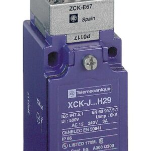 Endebryter, XC Standard, XCKJ, stålrullestempel forsterket, 1NC+1 NO, snap, M20 - Bilde 1