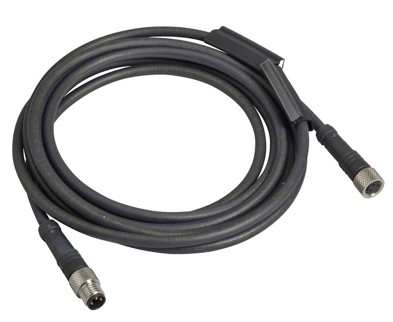 UTVIDELSER. LEAD-PUR-M8 M8-1M RETT KONTAKT - Bilde 1