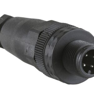 Rett kontakt, Hann, M12, 4-pins,Kablenippel PG7 - Bilde 4