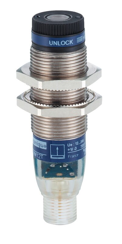 Fotoelektrisk sensor XU, XUB, emitter, laser, 12...24 VDC, M12