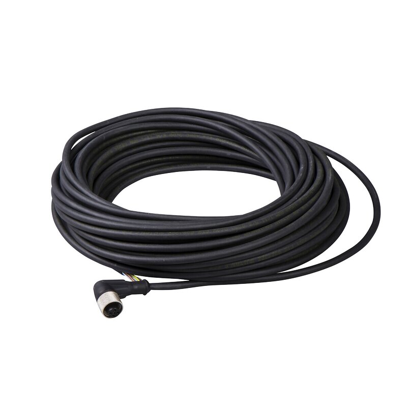 ConM12 PUR Fem 90° 5P 15M Forhåndskablet - Bilde 2
