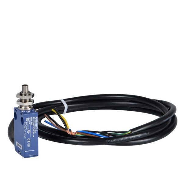 Grensebryter METALL 1NO 1NC SNAP ACTION 5 M KABEL FIKSET AV HEAD END PLUN